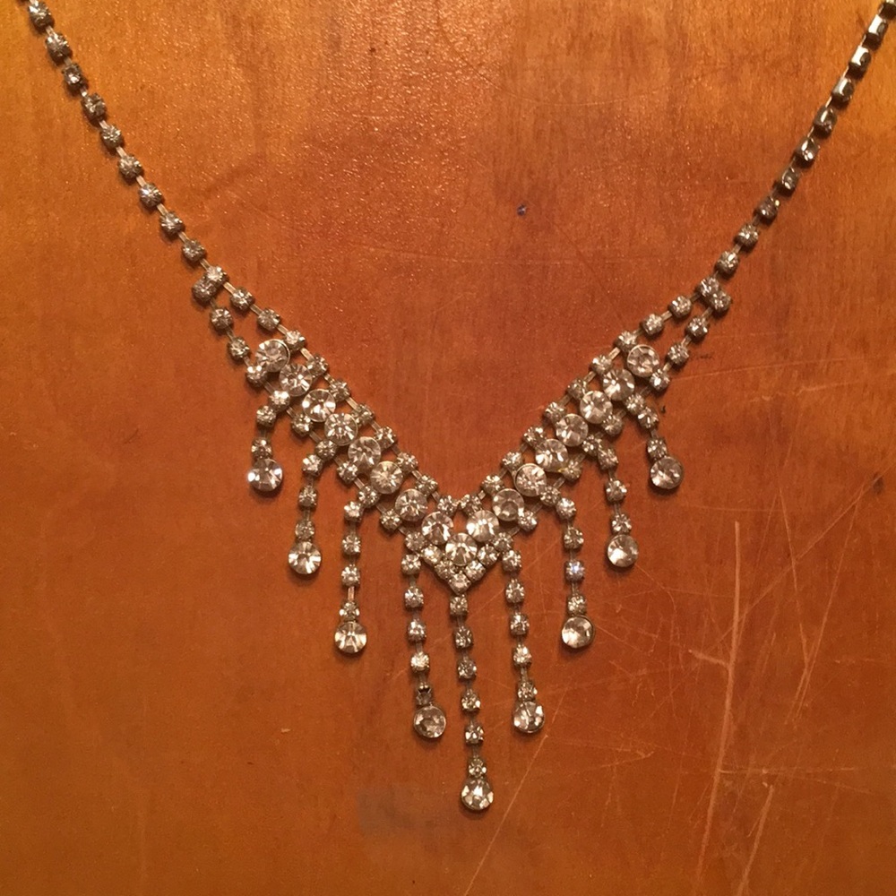 Showy Prom Necklace - Picture 2 of 4